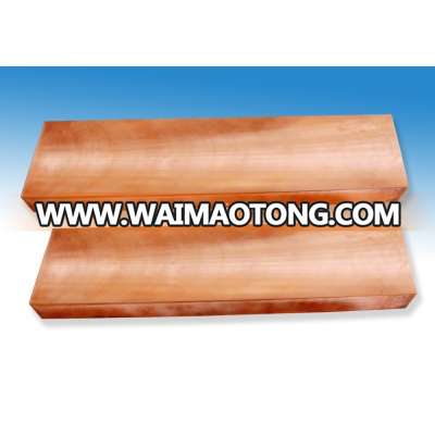 High purity copper ingot 99.999% 5N purity made in China from professional factory